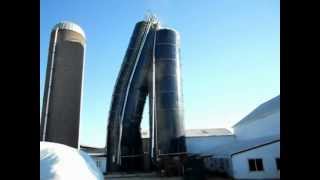 Harvestore silo collapse 7 11 12 [upl. by Avalsorim]