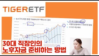 TIGER ETF 유튜브스타 직장인 6년차가 알려주는 퇴직연금연금저축으로 노후 준비하는 방법 [upl. by Emie]