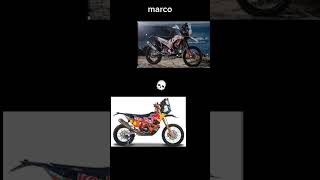 Dakar rally bikes 💀💯bike xpulse200 rally dessert fypシ゚viral ktm ktmadventure390 [upl. by Willette]