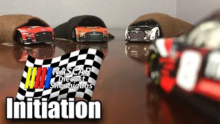 Nascar Diecast Shenanigans Ep 6 Initiation [upl. by Anaoy]