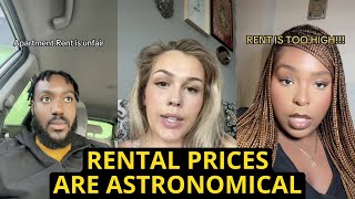 Rent Prices Keep Increasing  People Can’t Afford It  TikTok Reacts To Rent Increases [upl. by Oilicec834]