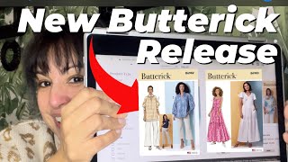 Rating 2024 Butterick Early Spring Pattern Release [upl. by Wichman257]