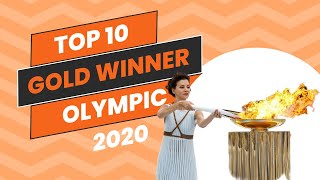 Top 10 Gold Medal Winners Tokyo Olympics 2020 Olympics [upl. by Adnuhsed623]