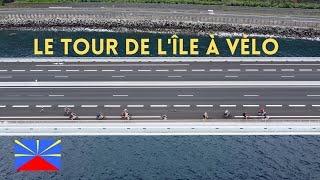 Le tour de lîle à vélo  Île de la Réunion 🇷🇪 EN DRONE [upl. by Asik]