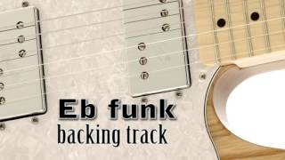 Funk Backing Track in E flat 100 bpm [upl. by Kellsie]