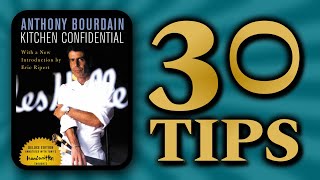 KITCHEN CONFIDENTIAL BY ANTHONY BOURDAIN  30 tips  Business books 58 [upl. by Haibot385]