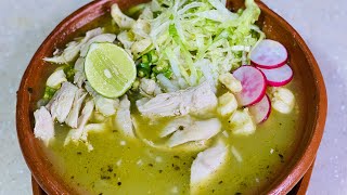 Pozole verde delicioso y rápido [upl. by Giuseppe]