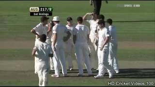 Daniel Vettori 6 wickets vs Australia 1st Test 2010 [upl. by Aryad]