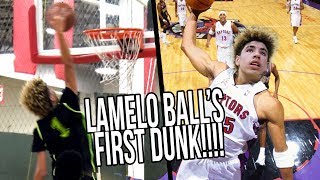 LaMelo Balls FIRST DUNK Starts CRAZY SEQUENCE Big Ballers vs Los Angeles Elite FULL HIGHLIGHTS [upl. by Stormi611]