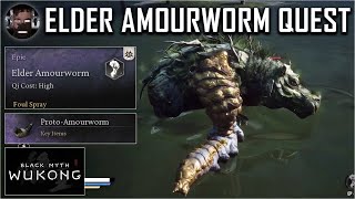 Elder Amourworm Spirit Quest  Black Myth Wukong [upl. by Wennerholn]