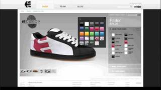 How to Design Your Own Custom etnies Skate Shoes [upl. by Aihceyt]