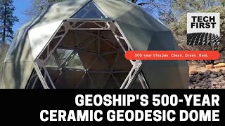 The 500yearlifespan geodesic dome home is now real actual built [upl. by Enybor436]