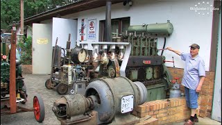 4NVD24 Schiffsdiesel 100PS Bj 1962  Stationary Engine [upl. by Ingles]