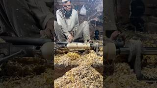 How to Make Wood Cot Leg  Amazing Skills shorts ytshorts satisfying [upl. by Ahilam373]