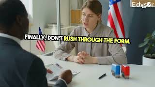 Common Mistakes to Avoid When Filling Out the DS 160 Form 1 ds form1 dsform1 visa visamistake [upl. by Drahcir205]