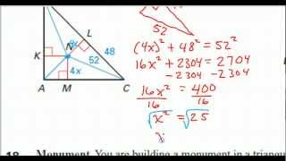 Incenter and Angle Bisector Problems [upl. by Kelwunn]