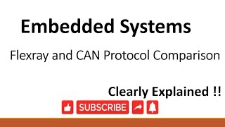 ESEN52Flexray and CAN Protocol Comparison  CAN vs Flexray [upl. by Glarum34]