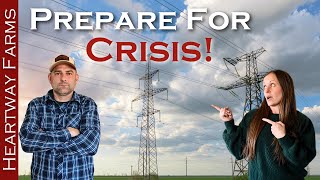 Are YOU Prepared for CRISIS How to Prepare for an Emergency Our Prepping Mindset for Disasters [upl. by Diraj]