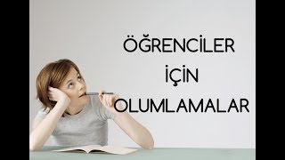 Öğrenciler İçin Olumlamalar [upl. by Tail]