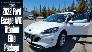 2022 Ford Escape Vignale 20 EcoBoost AWD 8SPD 0100 km [upl. by Odelet]