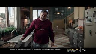 Breztri Aerosphere Breathe Easier with COPD  2024 TV Commercial tvcommercials breztri tvads [upl. by Eillac]