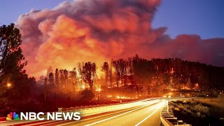 Man is arrested in connection with starting Park Fire in California [upl. by Leitnahs205]