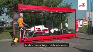 Tour bolidu Alfa Romeo Racing ORLEN  Toruń [upl. by Saeger]