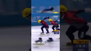 The Unforgettable Moment of Steven Bradbury Winning Gold in 2002 Winter Olympics viral yt [upl. by Eugen]