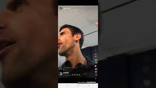 Team Serbia sing KameliaLuda po tebe after winning Atp cup Novak Djokovic pee KameliaLuda po tebe [upl. by Kev]