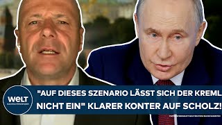 PUTINS KRIEG quotAuf dieses Szenario lässt sich der Kreml nicht einquot Russen kontern klar auf Scholz [upl. by Bohs]