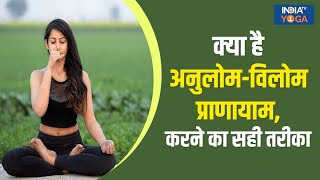 Basic Yoga  क्या है अनुलोमविलोम प्राणायाम जानिए इसे करने का सही तरीका  Anuloma Viloma Pranayama [upl. by Yrral217]