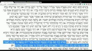 Gospel of Mark in Hebrew  Chapter 1  הבּשורה על־פי מרקוס פרק א [upl. by Iramohs265]