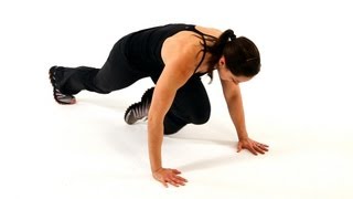 How to Do a Mountain Climber  Boot Camp Workout [upl. by Ymorej]