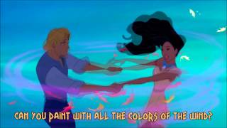 Pocahontas  Colors of the Wind  Lyrics [upl. by Solram]