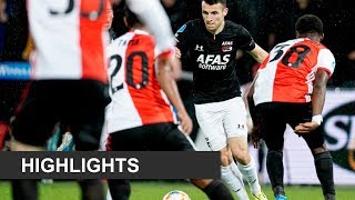 Highlights Feyenoord  AZ  Eredivisie [upl. by Okime]