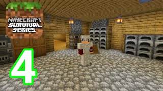 Minecraft Survival  Gameplay Walkthrough Part 4  Smelting Room [upl. by Munster]