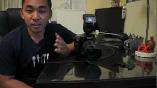 Sony HVLF43AM Flash Review  John Sison [upl. by Ognimod]