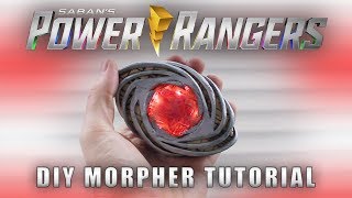 HOW TO MAKE A POWER RANGERS 2017 MOVIE MORPHER TUTORIAL  DIY [upl. by Kati]