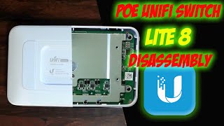 Ubiquiti Unifi Switch Lite 8 PoE Setup Review and Disassembly [upl. by Roxie]