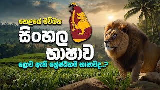 සිංහල භාෂාවේ අතීතය සහ වැදගත්කම 🇱🇰❤  History and Importance of Sinhala Language [upl. by Eiramait365]