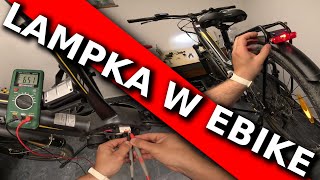 Dziwny problem rowerów elektrycznych  lampka zasilana centralnie [upl. by Gustave]