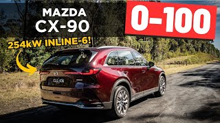 2024 Mazda CX90 G50e 33L 6CYL review 0100 amp engine sound [upl. by Tarttan823]