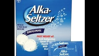 How to make homemade alka seltzer with things around the house [upl. by Nedmac]