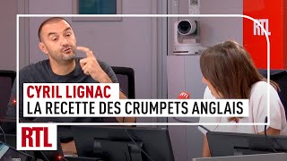 Cyril Lignac  sa recette de crumpet anglais [upl. by Hnil243]