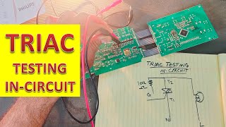 904 triac testing in the circuit TRIAC [upl. by Brathwaite141]