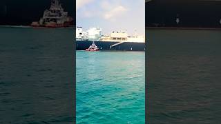 LNG ship moment video Long LNG ship moment video LNG ship port mein aate hue videoLong ship video [upl. by Ihel]