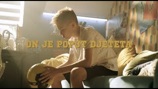 Crvena jabuka  On je poput djetata Official lyric video [upl. by Bilak]