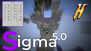 Sigma 50 still dominating Hypixel  Hypixel Cheating [upl. by Dranyer]