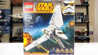 LEGO Star Wars 75094 Imperial Shuttle Tydirium Review 2015 [upl. by Enneiviv]