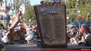 A Christmas Fantasy Parade Opening Day  Disneyland  Nov 8 2013 [upl. by Yliak]